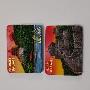 3D Souvenir Refrigerator Magnets Collection